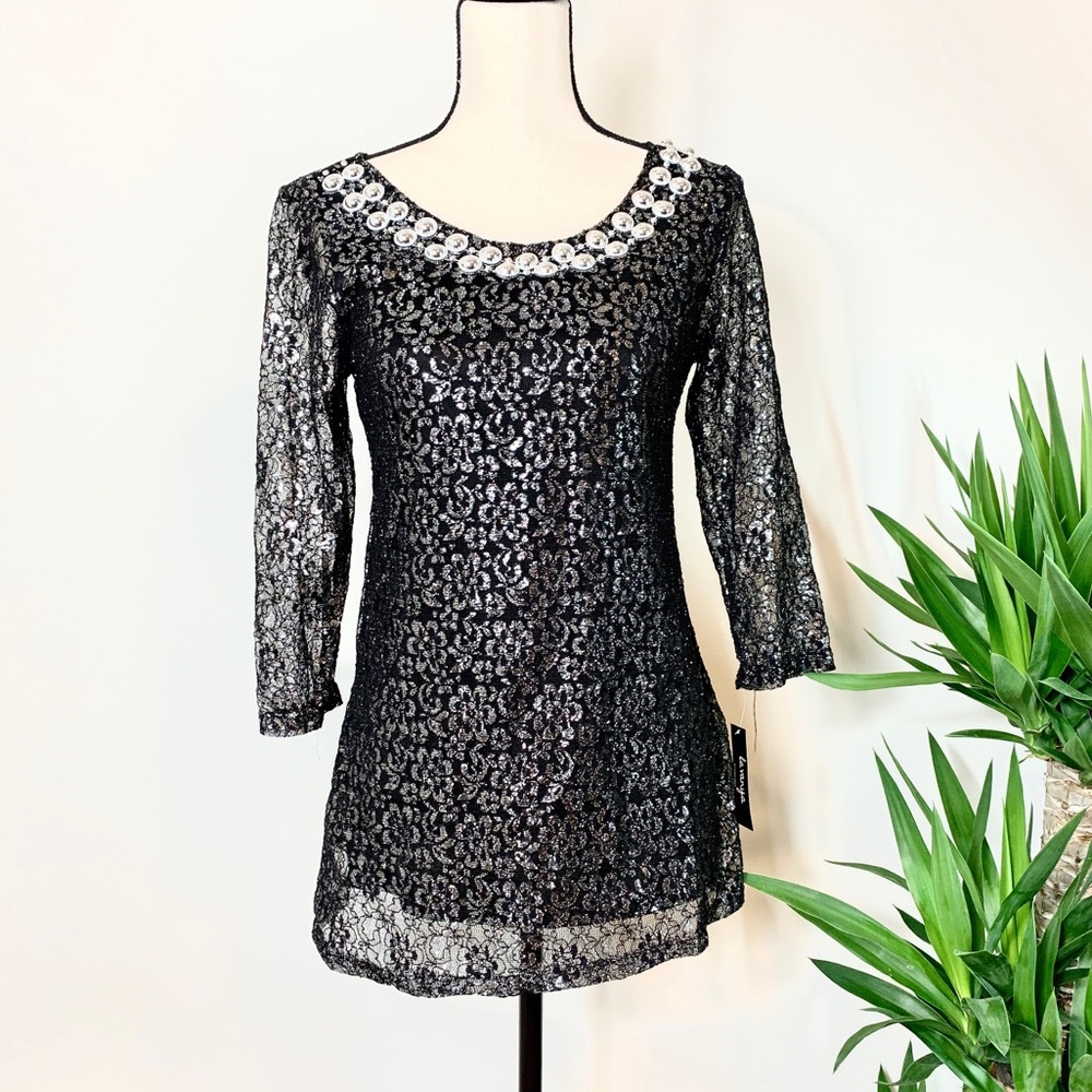 💖 3 for $20 💖 LaVanya Women Tunic Top *NWT*
